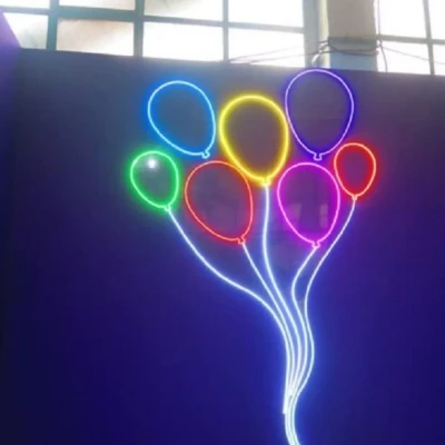 Balon Neon Led Işıklı Tablo v2