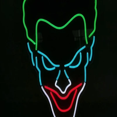 Joker Neon Led Işıklı Tablo