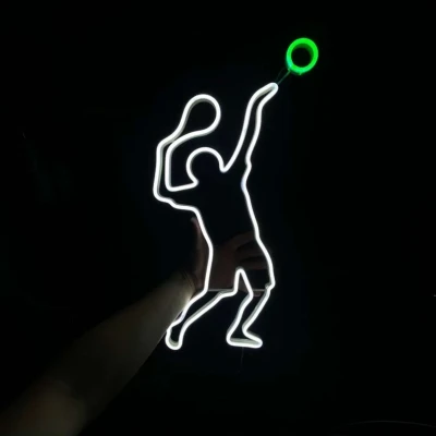 Tenis Neon Led Işıklı Tablo