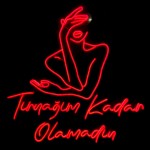 Tırnağım Kadar Olamadın Yazılı Neon Led Işıklı Tablo