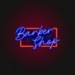 Barber Shop Neon Led Işıklı Tablo