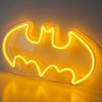 Batman Amblemi Neon Led Işıklı Tablo