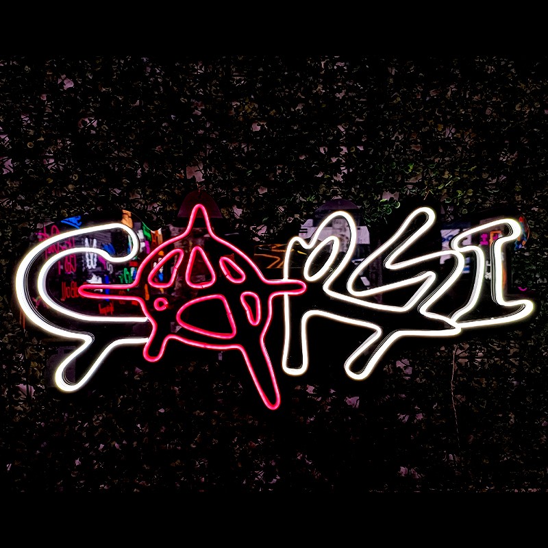 Çarşı Logolu Taraftar Ürünü Neon Led Işıklı Tablo