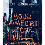 Comfort Zone Neon Led Işıklı Tablo