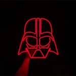 Darth Vader Neon Led Işıklı Tablo