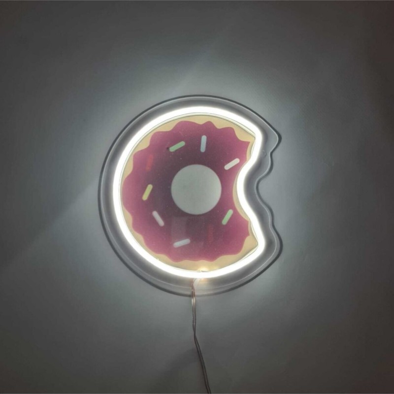 Donut Neon Led Işıklı Tablo