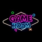 Game Room Yazılı v2 Neon Led Işıklı Tablo
