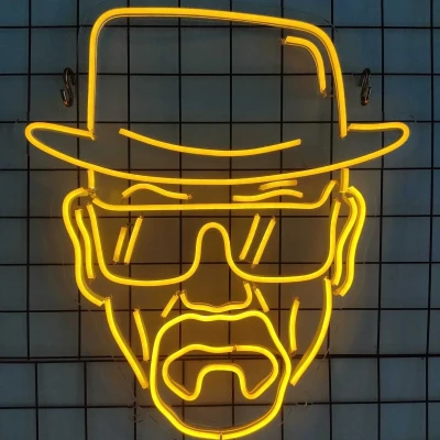 Heisenberg Neon Led Işıklı Tablo
