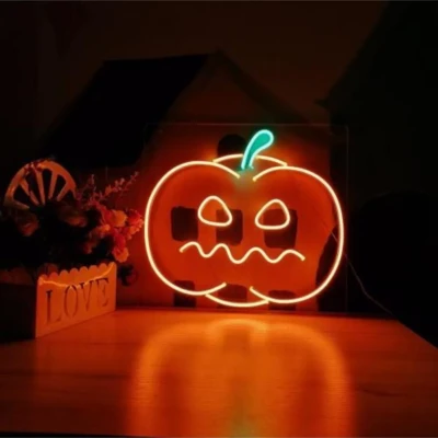 Kabak Neon Led Işıklı Tablo