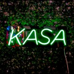 Kasa Yazılı Neon Led Işıklı Tablo