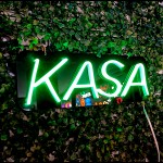 Kasa Yazılı Neon Led Işıklı Tablo