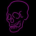 Kuru Kafa Neon Led Işıklı Tablo v2