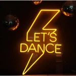 Lets Dance Neon Led Işıklı Tablo
