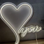 I Love You Neon Led Işıklı Tablo