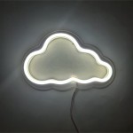 Mini Bulut Neon Led Işıklı Tablo