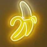 Muz Neon Led Işıklı Tablo