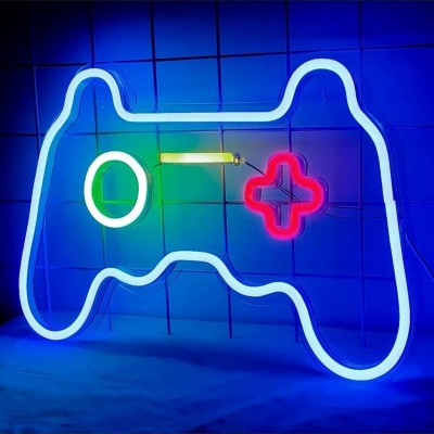 Playstation Konsolu Neon Led Işıklı Tablo