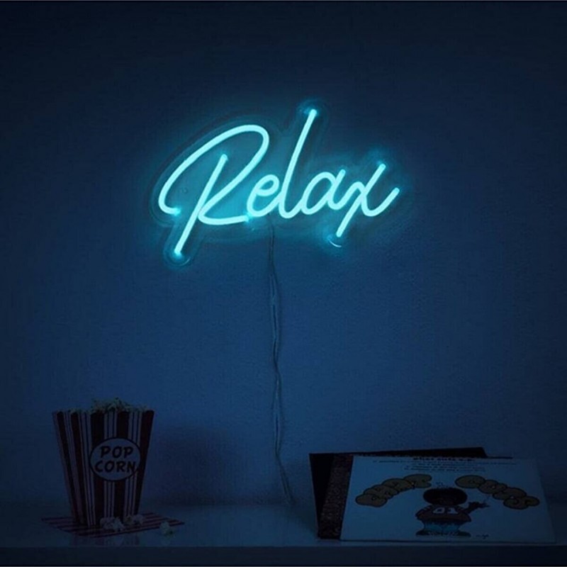 Relax Neon Led Işıklı Tablo v2
