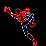 Spiderman Örümcek Adam Neon Led Işıklı Tablo