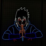 Sasuke Neon Led Işıklı Tablo