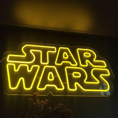 Star Wars Neon Led Işıklı Tablo