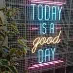 Today Is A Good Day Neon Led Işıklı Tablo