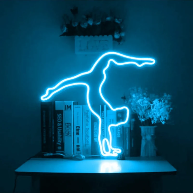 Tumbler Neon Led Işıklı Tablo