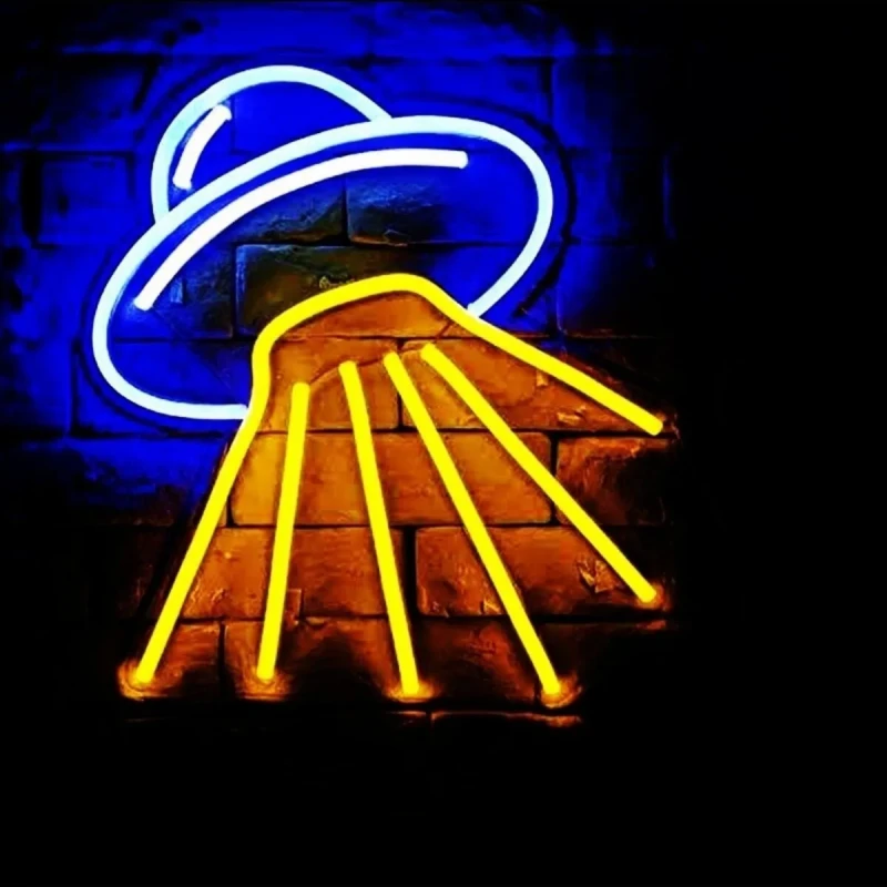 Ufo Neon Led Işıklı Tablo