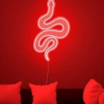 Yılan Neon Led Işıklı Tablo v2